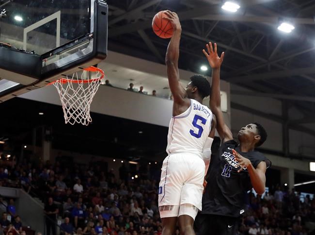 rj barrett dunk